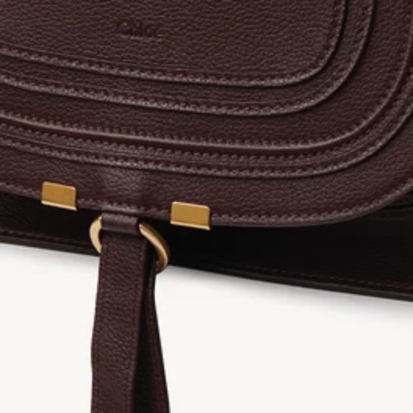 Chloe Marcie Medium Zip Leather Satchel Bag with dust bag 🌻🧡 - Picture 3 of 16